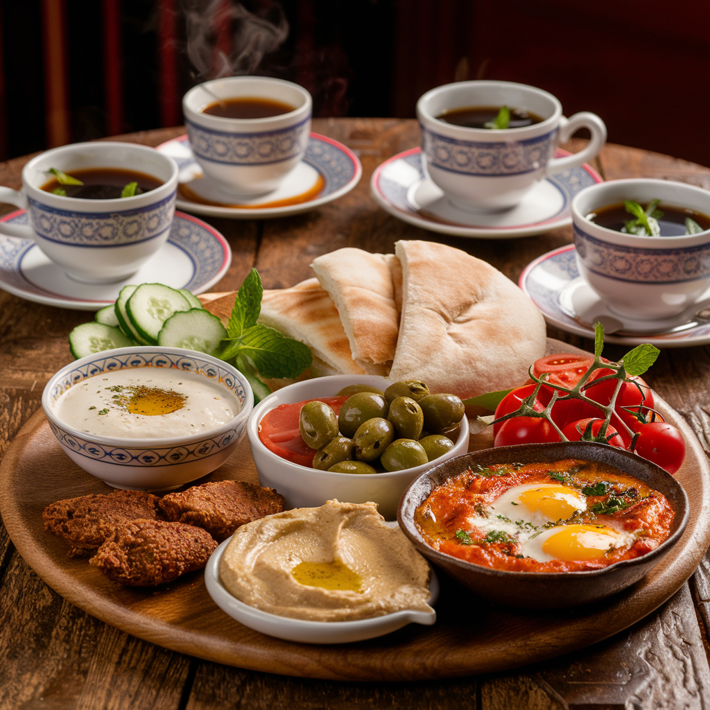 middle eastern breakfast