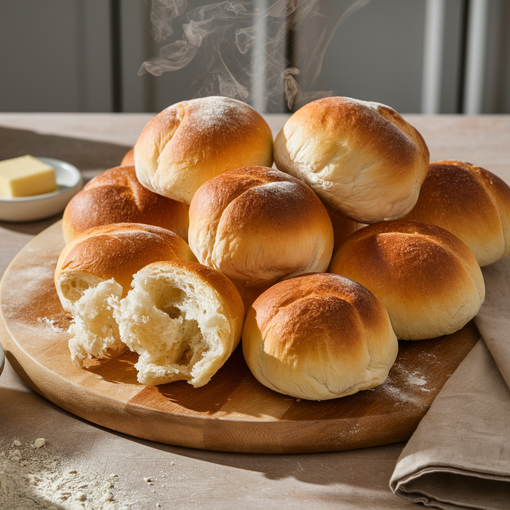 sourdough discard rolls
