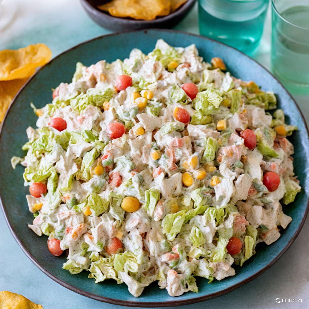 ensalada de pollo mexicana