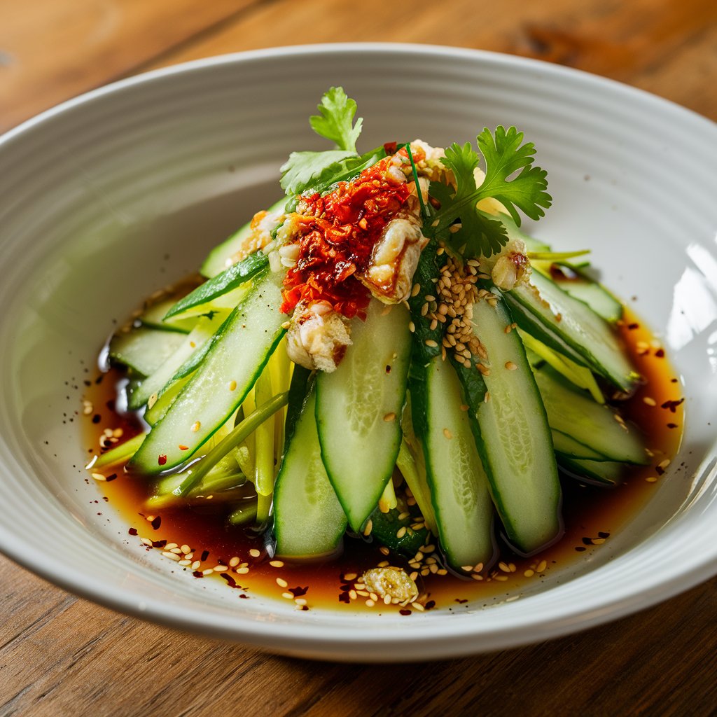 Din Tai Fung Cucumber Salad