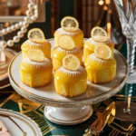 Elegant Great Gatsby Lemon Cakes Inspired by The Great Gatsby Recipe